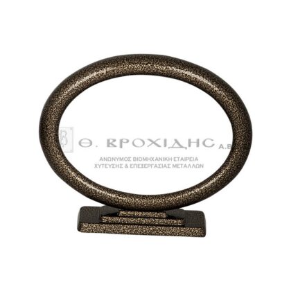 Κορνίζα Μνημείου Από Αλουμίνιο Σε Απόχρωση Μαρτελέ Μαύρο Χρυσό