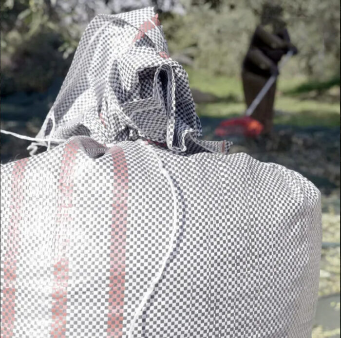 Σακί Ελαιοσυλλογής Υφαντό Γκρι 55Χ105 εκ