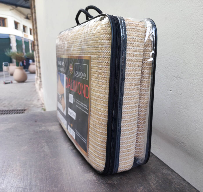 ΔΙΧΤΥ ΣΚΙΑΣΗΣ ΜΠΕΖ 3χ4 270 gr/m² με κρίκους ανα 50 εκ. Dalimond - Image 3