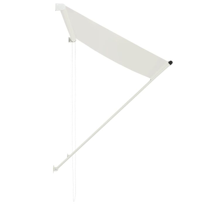 Τέντα Συρόμενη Κρεμ 150 x 150 εκ. - Image 3
