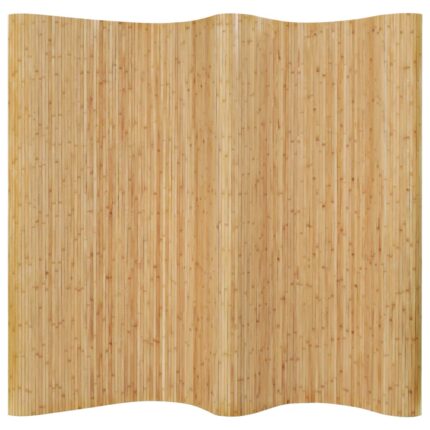 vidaXL Διαχωριστικό Δωματίου σε Φυσικό Χρώμα 250 x 165 εκ. από Μπαμπού