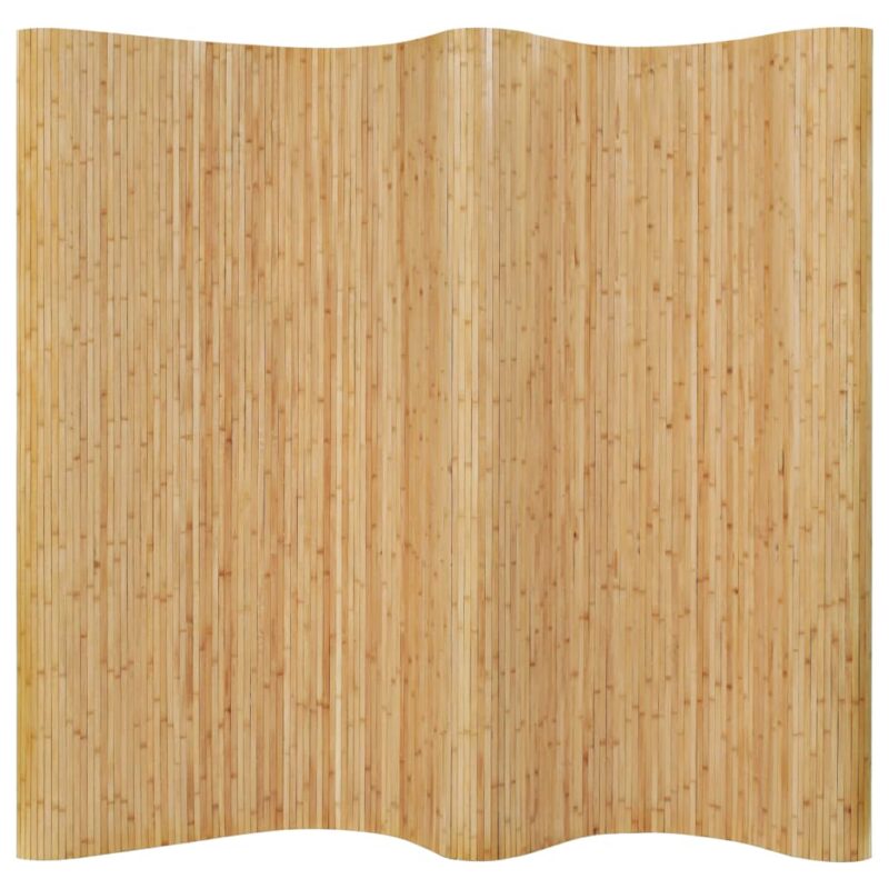 vidaXL Διαχωριστικό Δωματίου σε Φυσικό Χρώμα 250 x 165 εκ. από Μπαμπού