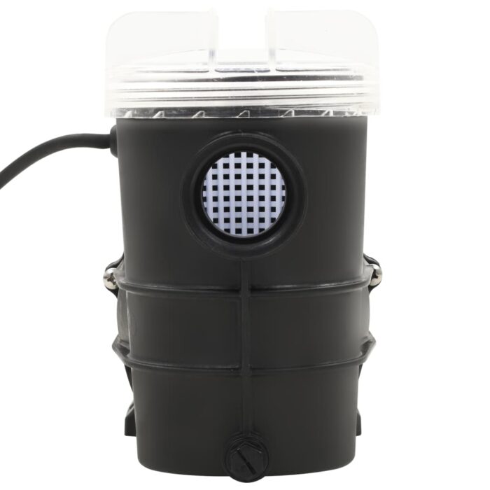Αντλία Πισίνας με Χρονοδιακόπτη Μαύρη 0,25 HP 8000 Λίτρα / Ώρα - Image 5