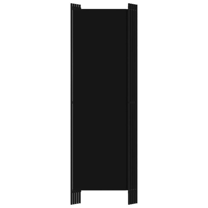 Διαχωριστικό Δωματίου με 5 Πάνελ Μαύρο 250 x 180 εκ. - Image 4