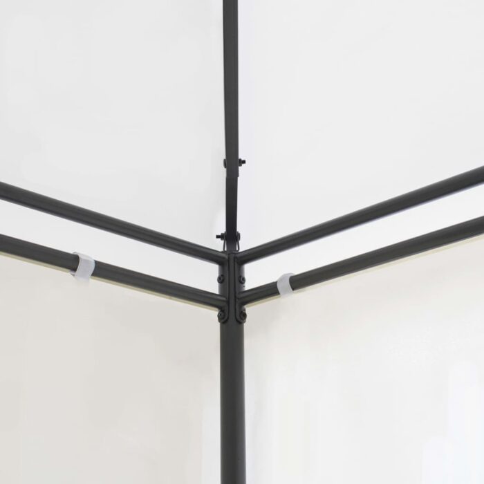 Κιόσκι Λευκό 600 x 298 x 270 εκ. 180 γρ./μ² - Image 4