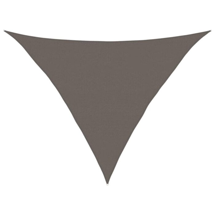Πανί Σκίασης Ανθρακί 5 x 5 x 6 μ. από HDPE 160 γρ./μ² - Image 2