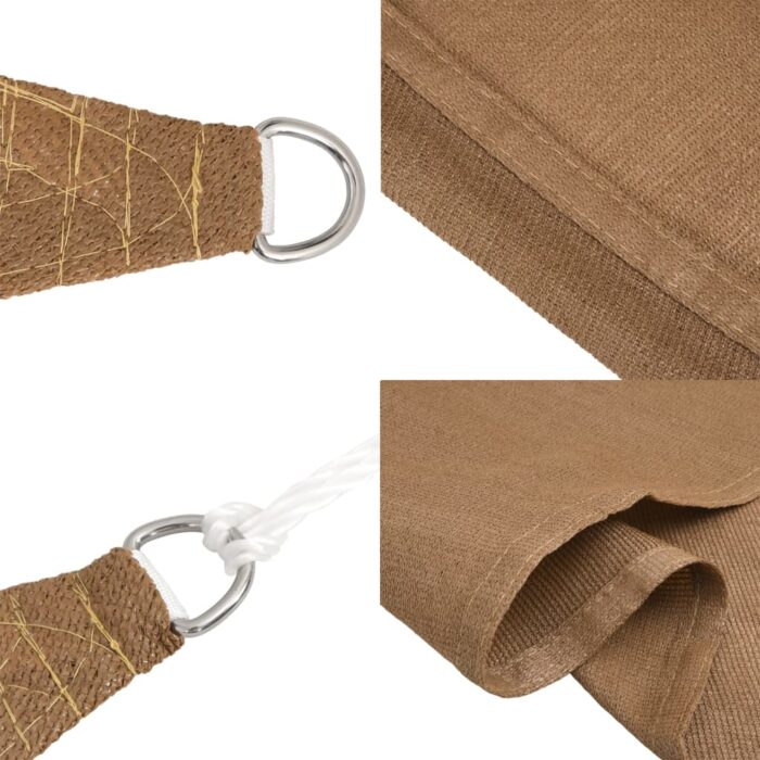 Πανί Σκίασης Taupe 2 x 4,5 μ. από HDPE 160 γρ./μ² - Image 7