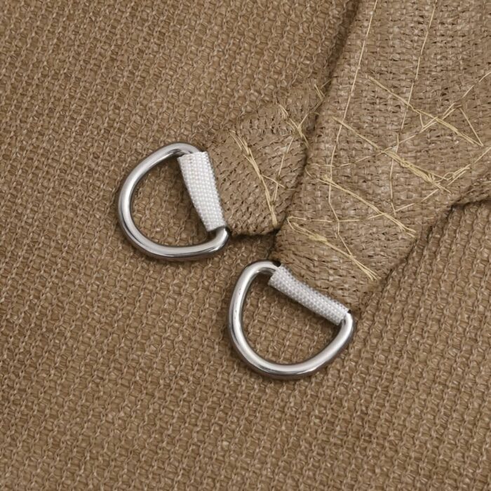 Πανί Σκίασης Taupe 4 x 4 x 4 μ. από HDPE 160 γρ./μ² - Image 6