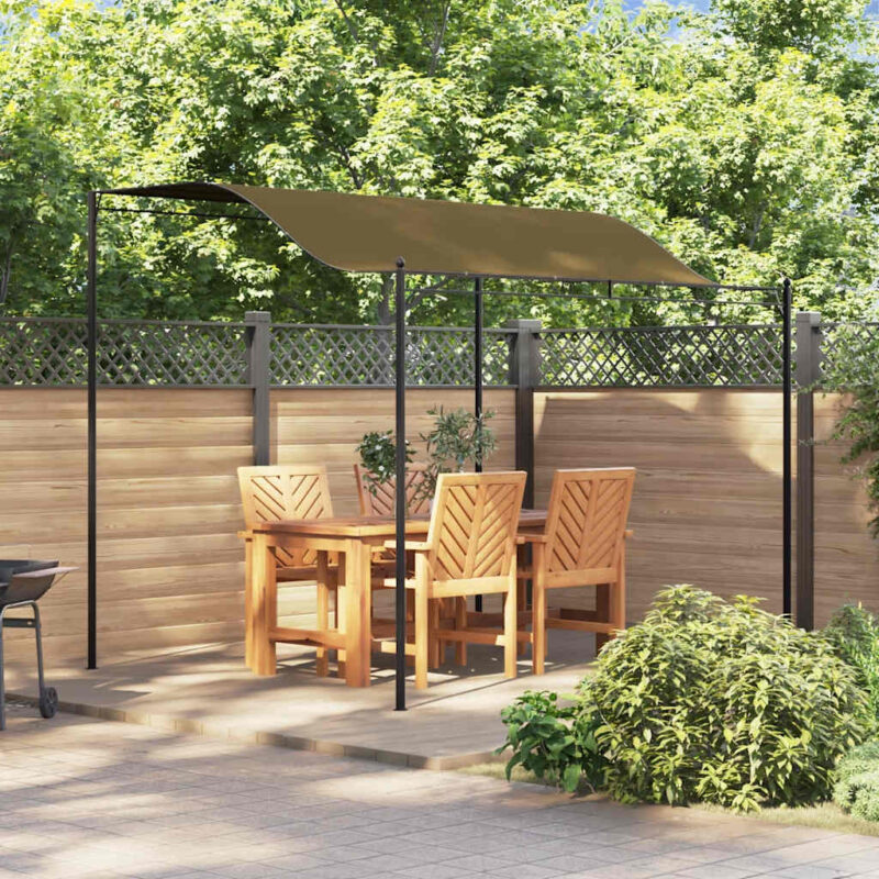 vidaXL Κιόσκι Σκίασης Taupe 3 x 2