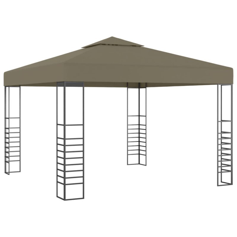 vidaXL Τέντα Εκδηλώσεων Κήπου Taupe 3 x 3 μ. 180 γρ/μ²