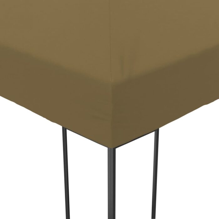 Κιόσκι 6 x 3 x 2,7 μ. Taupe 180 γρ/μ² - Image 4