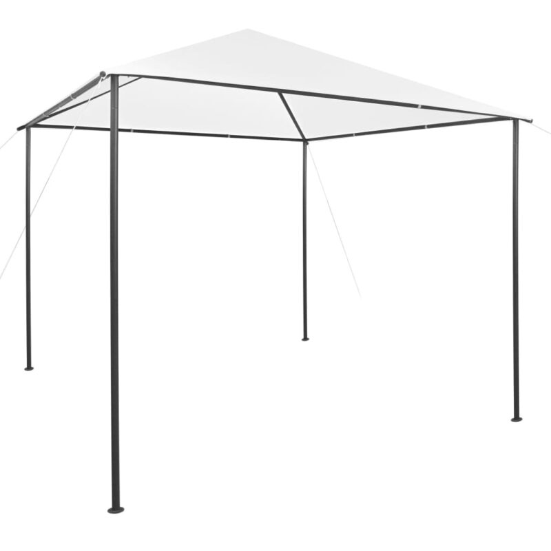 vidaXL Κιόσκι Λευκό 3 x 3 x 2