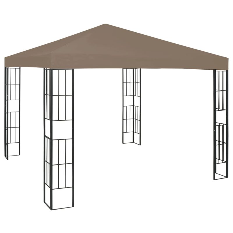 vidaXL Κιόσκι Taupe 3 x 3 μ.