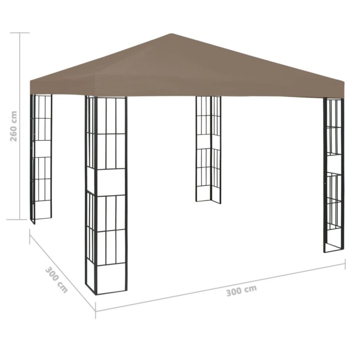 Κιόσκι Taupe 3 x 3 μ. - Image 7