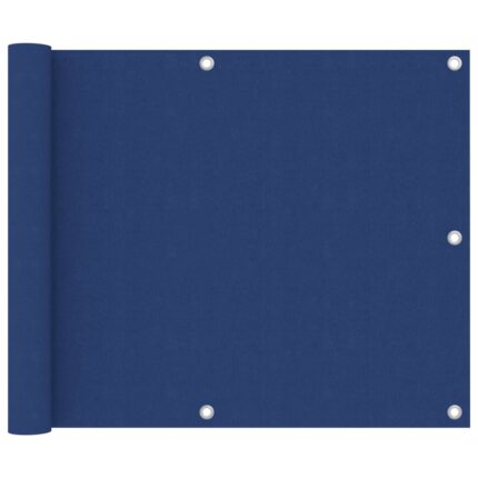 vidaXL Διαχωριστικό Βεράντας Μπλε 75 x 400 εκ. Ύφασμα Oxford