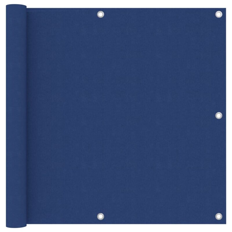vidaXL Διαχωριστικό Βεράντας Μπλε 90 x 400 εκ. Ύφασμα Oxford