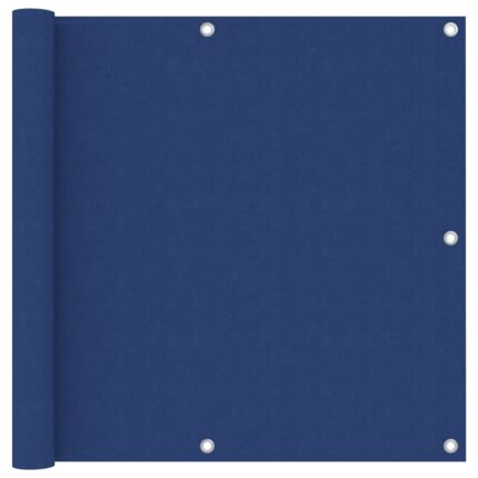 vidaXL Διαχωριστικό Βεράντας Μπλε 90 x 500 εκ. Ύφασμα Oxford