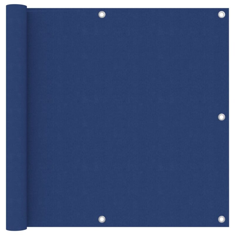 vidaXL Διαχωριστικό Βεράντας Μπλε 90 x 500 εκ. Ύφασμα Oxford