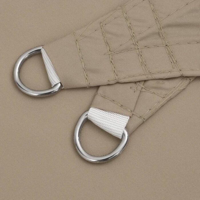 Πανί Σκίασης Τετράγωνο Taupe 5 x 5 μ. από Ύφασμα Oxford - Image 5