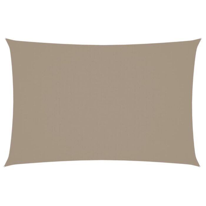 Πανί Σκίασης Ορθογώνιο Taupe 2 x 4 μ. από Ύφασμα Oxford - Image 2
