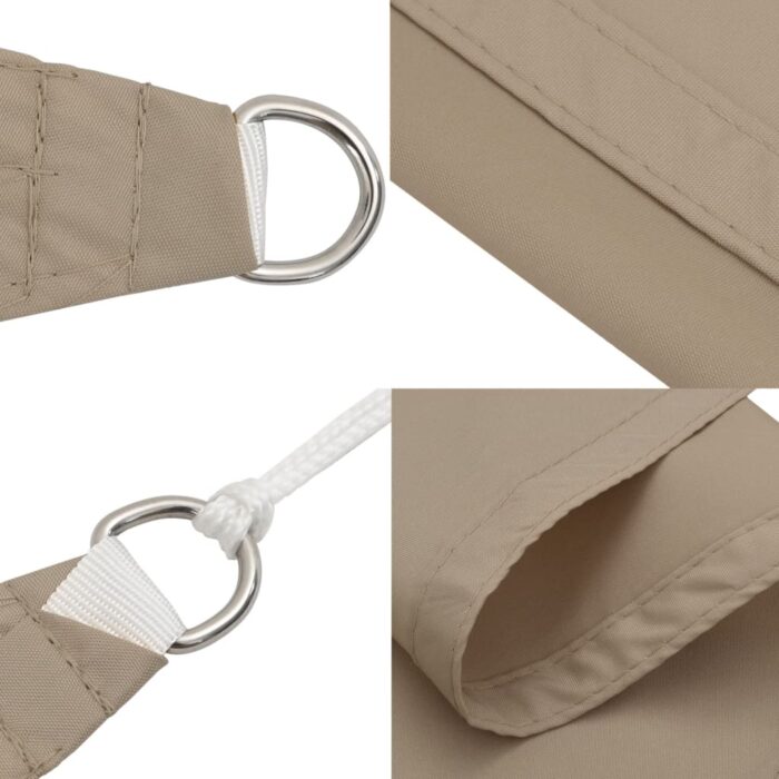 Πανί Σκίασης Ορθογώνιο Taupe 2,5 x 4 μ. από Ύφασμα Oxford - Image 7