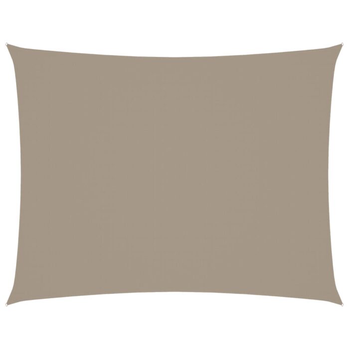 Πανί Σκίασης Ορθογώνιο Taupe 3 x 4 μ. από Ύφασμα Oxford - Image 2