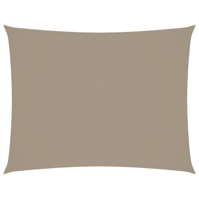 Πανί Σκίασης Ορθογώνιο Taupe 3 x 6 μ. από Ύφασμα Oxford - Image 2