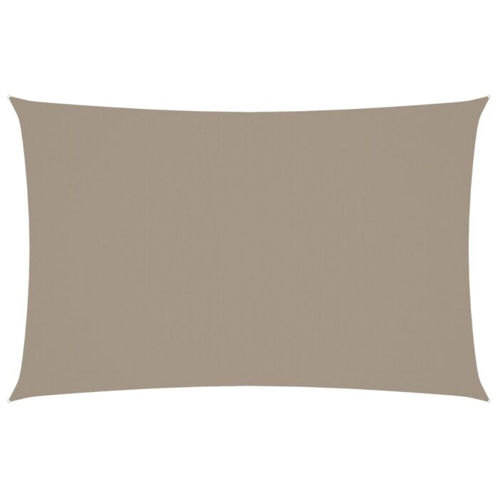 Πανί Σκίασης Ορθογώνιο Taupe 4 x 7 μ. από Ύφασμα Oxford - Image 2