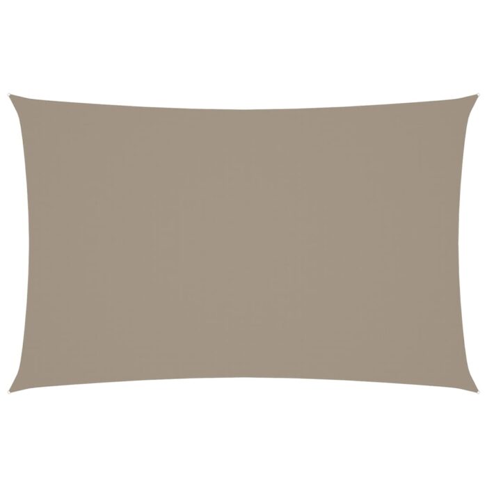 Πανί Σκίασης Ορθογώνιο Taupe 5 x 8 μ. από Ύφασμα Oxford - Image 2