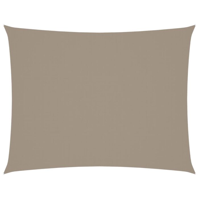 Πανί Σκίασης Ορθογώνιο Taupe 6 x 7 μ. από Ύφασμα Oxford - Image 2