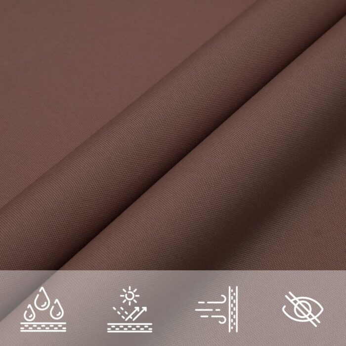 Πανί Σκίασης Ορθογώνιο Καφέ 2 x 4 μ. από Ύφασμα Oxford - Image 7