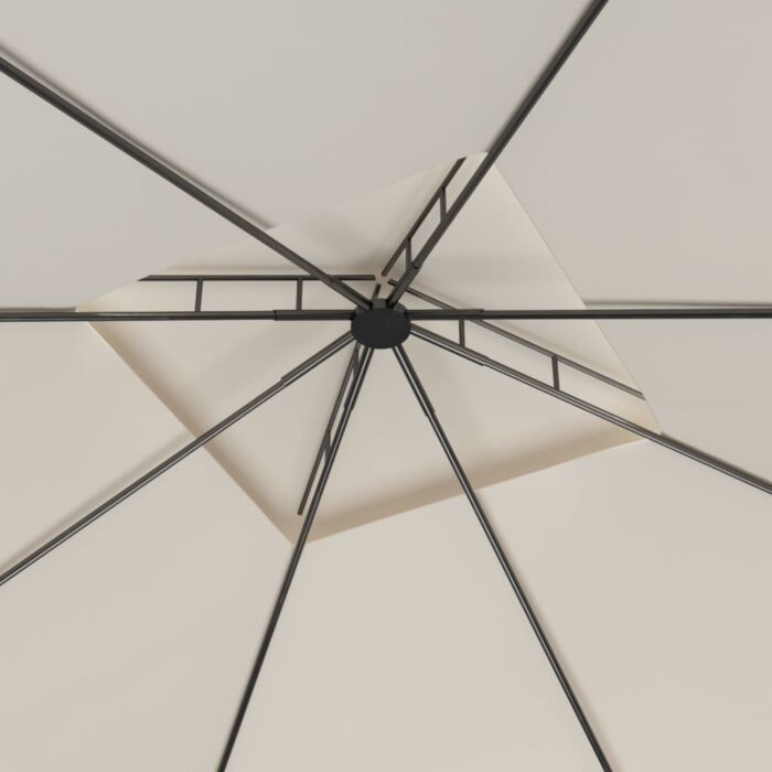 Κιόσκι Κρεμ 3 x 3 x 2,7 μ. 160 γρ./μ² - Image 4