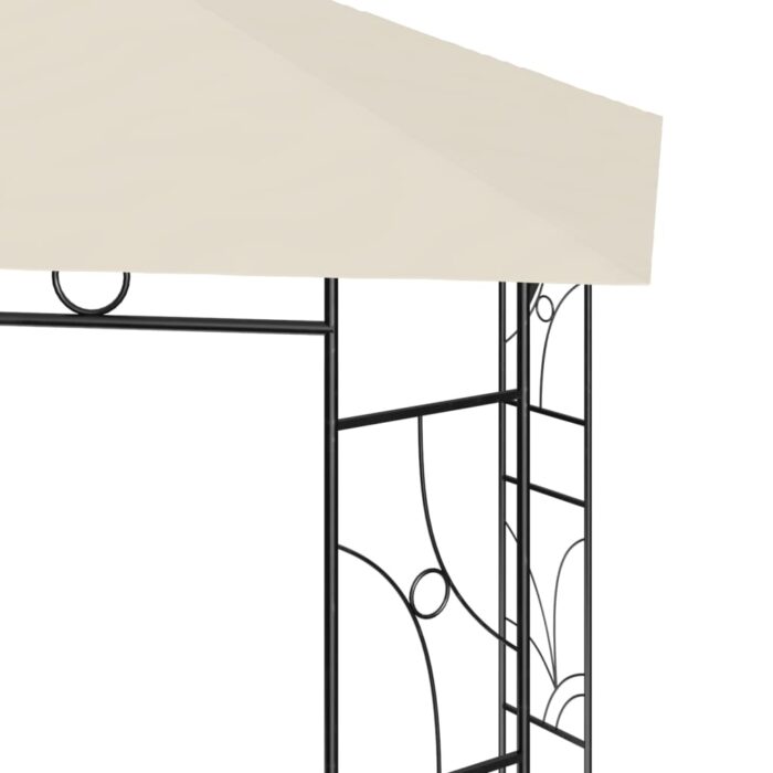 Κιόσκι Κρεμ 4 x 3 x 2,7 μ. 160 γρ./μ² - Image 4