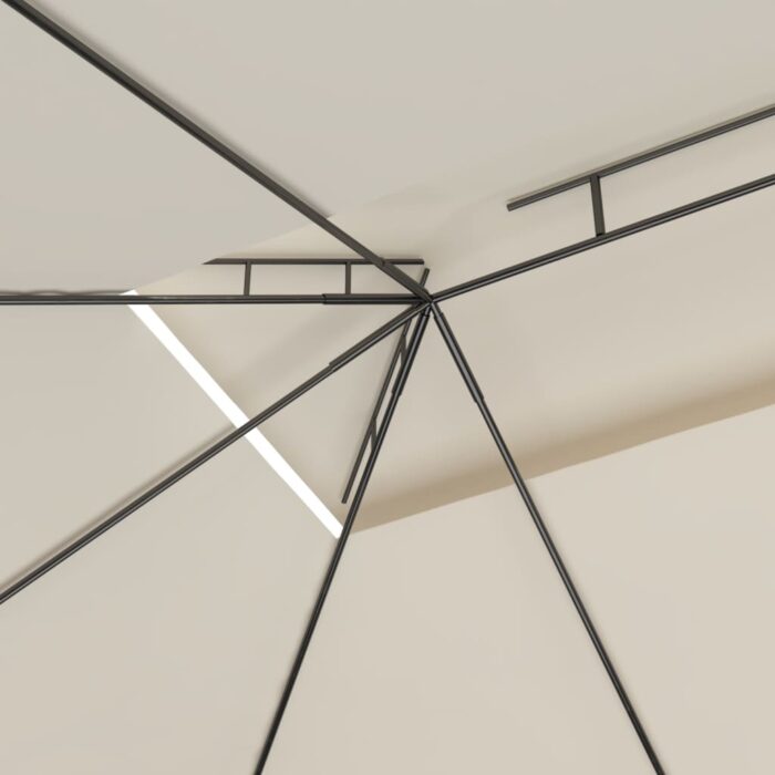 Κιόσκι Κρεμ 4 x 3 x 2,7 μ. 160 γρ./μ² - Image 5