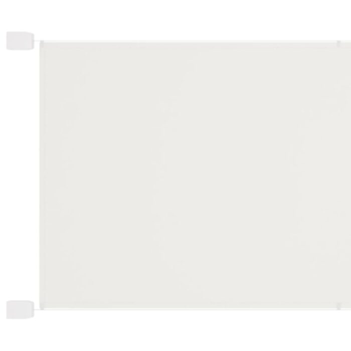 Τέντα Κάθετη Λευκή 140 x 420 εκ. από Ύφασμα Oxford - Image 2