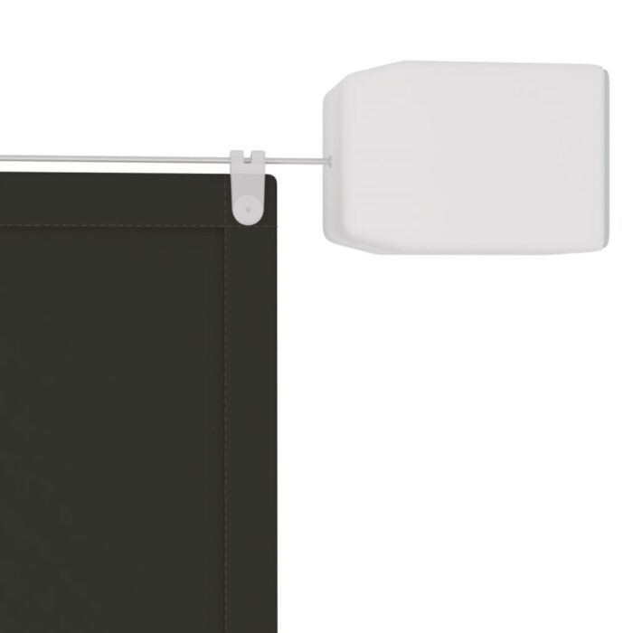 Τέντα Κάθετη Ανθρακί 140 x 270 εκ. από Ύφασμα Oxford - Image 4