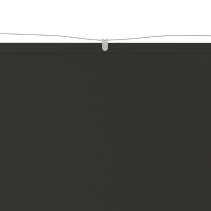 Τέντα Κάθετη Ανθρακί 140 x 420 εκ. από Ύφασμα Oxford - Image 3
