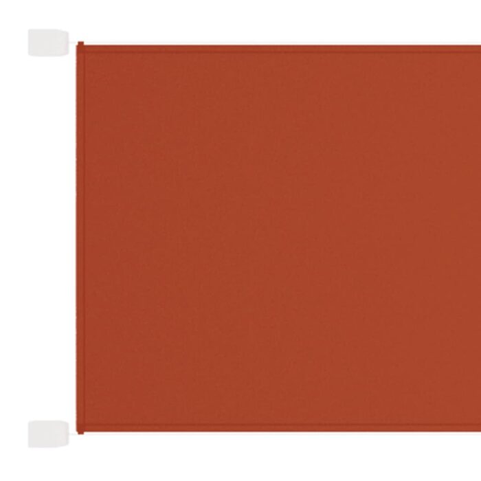 Τέντα Κάθετη Τερακότα 140 x 360 εκ. από Ύφασμα Oxford - Image 2
