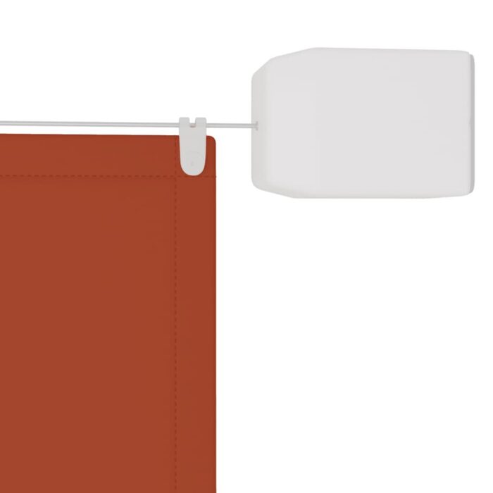 Τέντα Κάθετη Τερακότα 140 x 420 εκ. από Ύφασμα Oxford - Image 4