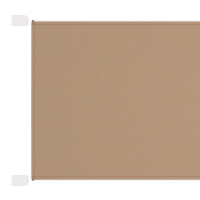 Τέντα Κάθετη Taupe 140 x 420 εκ. από Ύφασμα Oxford - Image 2