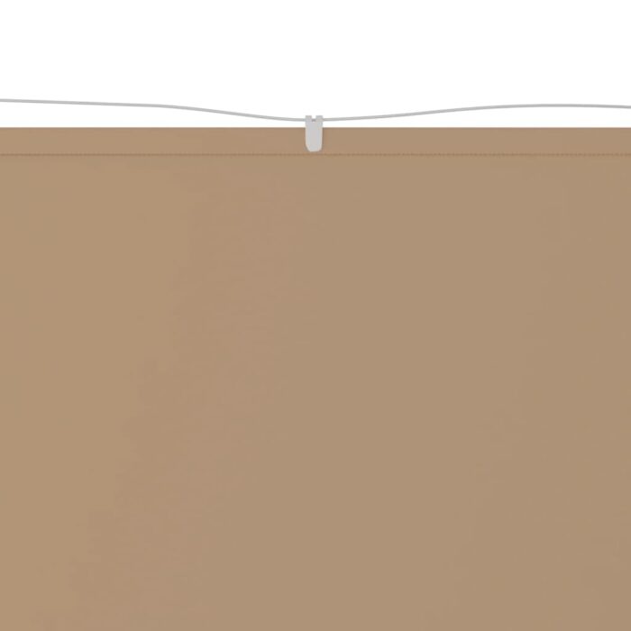Τέντα Κάθετη Taupe 140 x 420 εκ. από Ύφασμα Oxford - Image 3