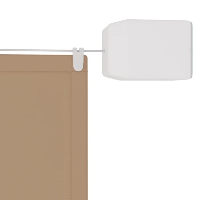 Τέντα Κάθετη Taupe 140 x 420 εκ. από Ύφασμα Oxford - Image 4