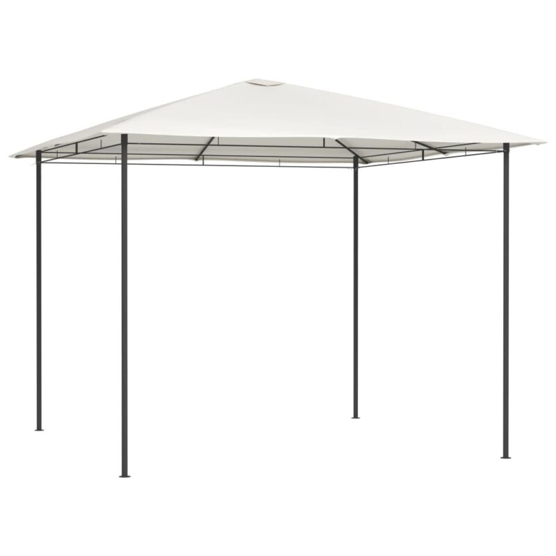 vidaXL Κιόσκι Κρεμ 3 x 3 x 2
