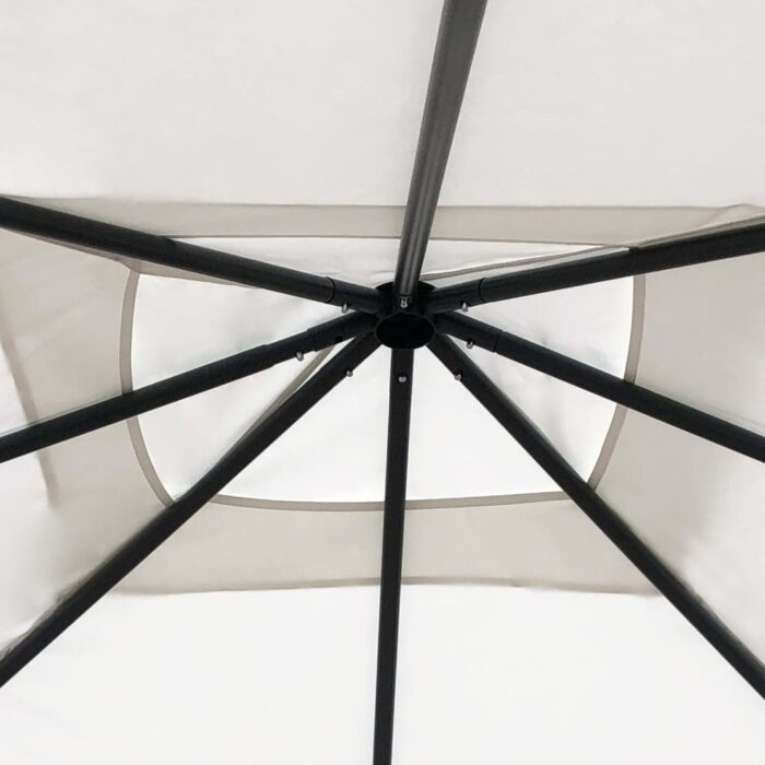 Κιόσκι Κρεμ 3 x 3 x 2,6 μ. 160 γρ./μ² - Image 3