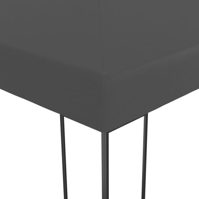 Κιόσκι με Φωτάκια LED Ανθρακί 3 x 3 μ. - Image 5