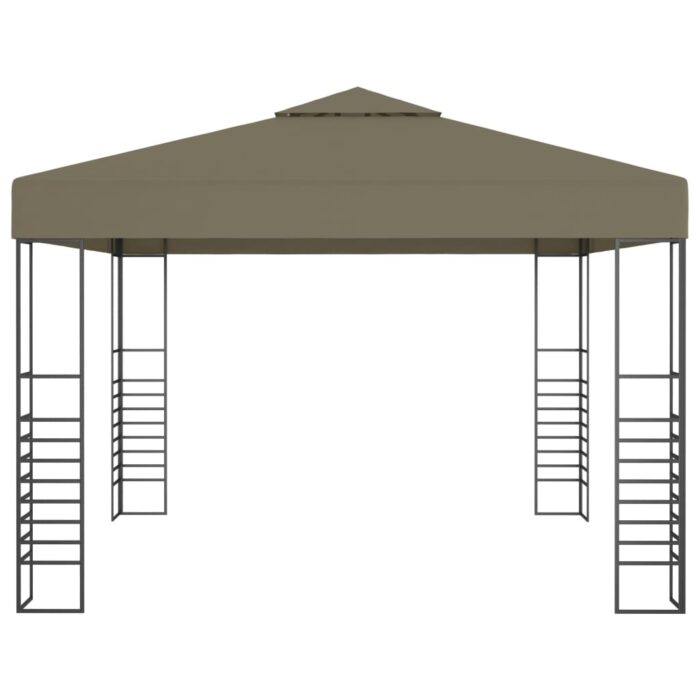 Κιόσκι με Φωτάκια LED Taupe 3 x 3 μ. - Image 4