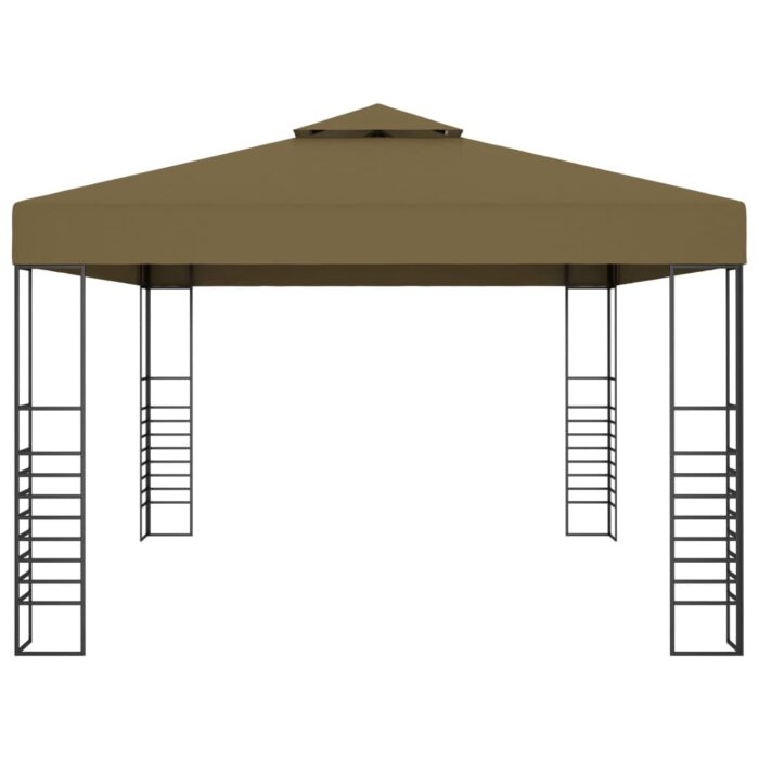 Κιόσκι με Φωτάκια LED Taupe 3 x 4 μ. - Image 5