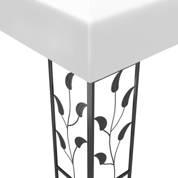 Κιόσκι με Φωτάκια LED Λευκό 3 x 3 μ. - Image 5