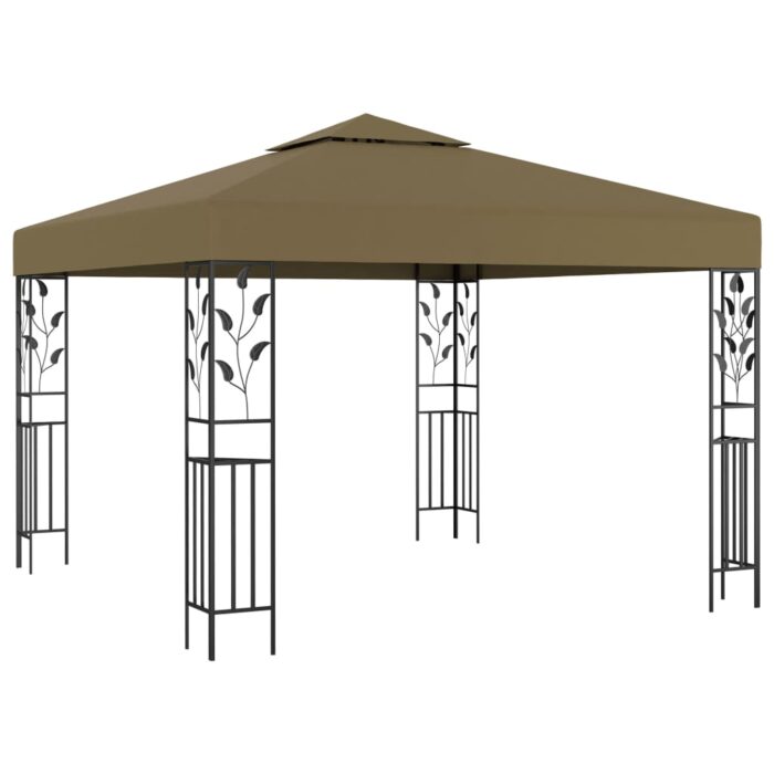 Κιόσκι με Φωτάκια LED Taupe 3 x 3 μ. - Image 3