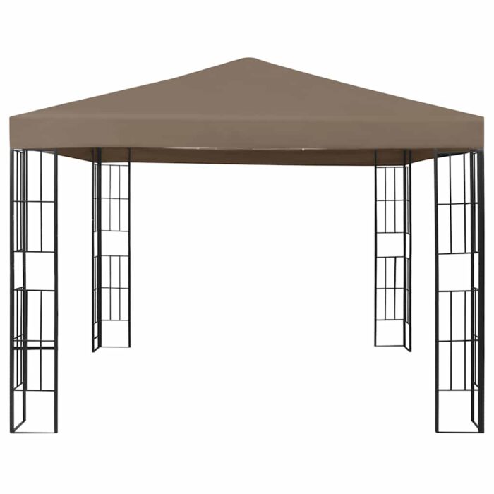 Κιόσκι με Φωτάκια LED Taupe 3 x 3 μ. - Image 4